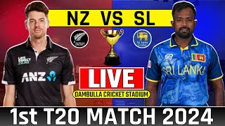 Live Newzealand vs Srilanka 1st T20 Match  Sl vs Nz Live Match  Today Live Cricket Match nzvssl [upl. by Navarro292]