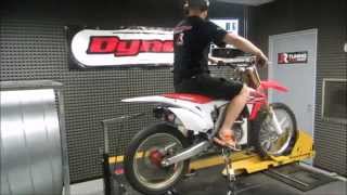 CRF250R 2015 Dynotest JR Tuning [upl. by Brantley]