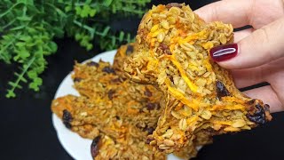 WHAT TO COOK FROM PUMPKIN The best recipe for vegan pumpkin cookies NO FLOUR NO EGGS NO MILK [upl. by Vinna]