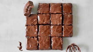 Simple NoBake Brownies Vegan GlutenFree Healthy [upl. by Edlihtam435]