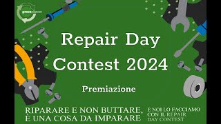 Repair Day Contest 2024 la premiazione dei restarter [upl. by Drofwarc433]