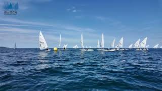 Race day 2 highlights  2024 ILCA 6 Youth Europeans [upl. by Legyn]