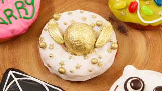 EASY HARRY POTTER DONUTS  NERDY NUMMIES [upl. by Ennael]