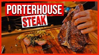 How to cook Porterhouse Steak 6 Step Guide [upl. by Jacobsen185]