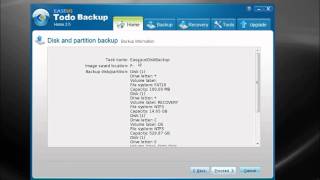 1 of 2  How to do a System Backup using Easeus Todo Backup Home [upl. by Arraeic]