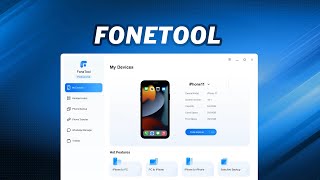 Free iPhone Management Software  Transfer amp Backup iPhone with FoneTool [upl. by Fernas20]