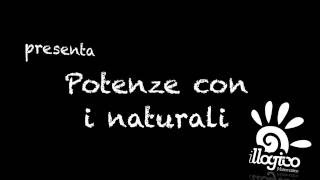 Numeri naturali  espressioni con le potenze 1 [upl. by Rabbi]