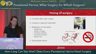 How Long Can You Wait Does Every Parastomal Hernia Need Surgery [upl. by Veron]