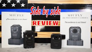 Miufly 2k Pro Body Camera for law enforcement and citizens Miufly Review and Unboxing [upl. by Ahseyn]