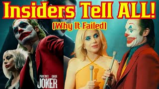 DC Insiders Reveal Why Joker 2 FAILED At The Box Office Warner Bros Had ZERO Say In Movie [upl. by Magnuson403]