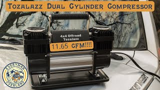 Tozalazz off road compressor review and test [upl. by Erdnaxela206]