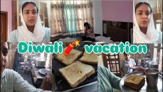 diwali vacation 🧨❤ vlog viralvideo diwalispecial diwali2024 home happy morningroutine explore [upl. by Belicia]