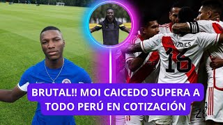 INCREIBLE MOISES CAICEDO CUESTA MAS QUE TODA LA SELECCION PERUANA  ADE SE LESIONO EN HAITI [upl. by Opaline]