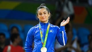 Kosovos first Olympic Champion Majlinda Kelmendi [upl. by Tyre]