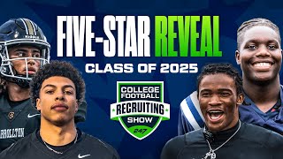 College Football Recruiting Show 2025 5Star Reveal  Who is Number One 🚨 [upl. by Rairb775]