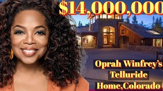 Exploring Oprah Winfreys Lavish 14 Million Telluride Residence In Colorado [upl. by Imoen76]