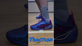 Puma All Pro Nitro Elite Traction Test shorts basketball sneakers puma pumahoops traction [upl. by Cand]