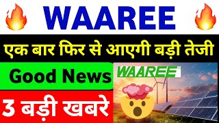 Waaree energies share latest news  Waaree energies analysis  Waaree share targets amp news today [upl. by Prichard]