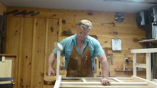 The New Hampshire Woodshop  Tiger maple desk part 1 [upl. by Catrina]