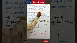 Enantiomerism isomerism chemistry [upl. by Ognimod]