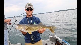 Walleye Fishing quotPower Slip Bobbersquot  Hayward Wisconsin [upl. by Attenor]