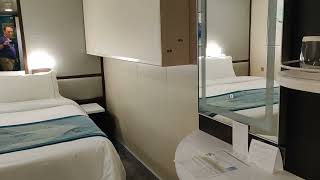 Norwegian Jewel Interior Cabin Review  Cabin 5569 [upl. by Ycnaf509]