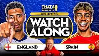 ENGLAND vs SPAIN LIVE EURO 2024 FINAL with Mark GOLDBRIDGE [upl. by Neyu]