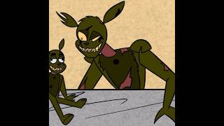 Springtrap Annoys Michael Afton fnaf fnafanimation fnafmovie shorts [upl. by Urban]