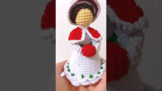 Lady Victoria crochet haken amigurumi ganchillo uncinetto crochê victorian lady christmas [upl. by Enriqueta171]