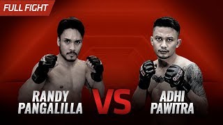 HD CELEBRITY MATCH  Randy Pangalila vs Adhi Pawitra  One Pride FN 33 [upl. by Mischa]