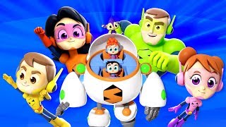 Meet The Supremes  Superhero kid songs  Kids show  Kids tv  Videos for babies [upl. by Janeczka]