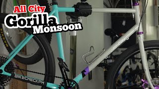 Bikecheck ng All City Gorilla Monsoon Custom build Gravel Bike [upl. by Phyllida]