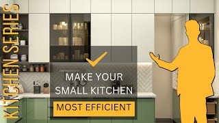 Make your small kitchen most efficient  Tiny kitchen design ideas [upl. by Atnoled729]