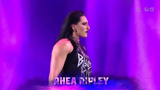 Rhea Ripley Entrance  WWE RAW 10142024 [upl. by Hpeosj]