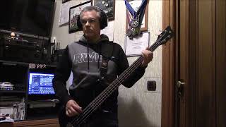 WARLOCK quotAll We Arequot BASS Cover [upl. by Acirema]