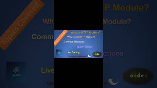 Nodejs  Section 15 Node HTTP Module  NodeJS Beginners  Simple Tutorials  Easy Learning shorts [upl. by Anina]