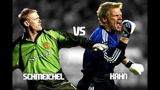 Peter SCHMEICHEL vs Oliver KAHNBatallas de LeyendasHighlights HD Resubido [upl. by Charline]