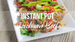 Instant Pot Szechuan Beef [upl. by Asyla349]