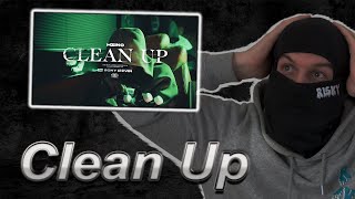 Hzino  Clean Up Official Video REACTION [upl. by Ayenet174]