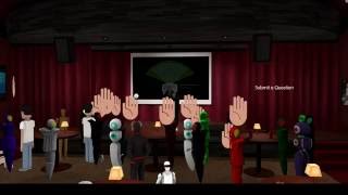 A QampA with Leap Motion CTO David Holz in AltspaceVR [upl. by Aiek534]