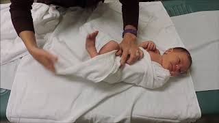 Consoling and Bundling Newborns Video [upl. by Orelee]