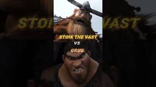 Stoick the vast vs Grug shortvideos vs httyd croods trending debate [upl. by Sergias]