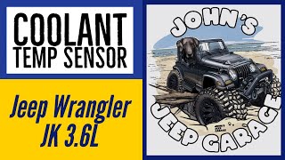 Jeep Wrangler JK 36L Coolant Temperature Sensor [upl. by Yesima62]