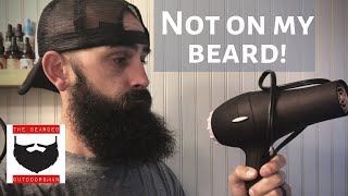 No More Blow Dryer on My Beard  New Morning Routine [upl. by Aram]