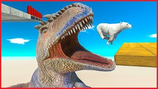 EVADE AND SURVIVE DEADLY TRAPS  Animal Revolt Battle Simulator [upl. by Maxie]