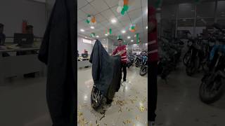 Taking Delivery Of My New Bike 🥰 l Sapna Sacch ❤️‍🩹😎shorts trending [upl. by Atreb]