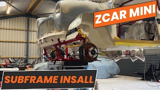 Zcar Mini Subframe modification amp installation [upl. by Jonathan187]