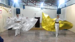 Ministerio de danza Shekina  Sobre alas de paloma [upl. by Rehpotsihc]