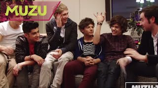 One Direction Exclusive Interview  MUZUTV [upl. by Mathe]