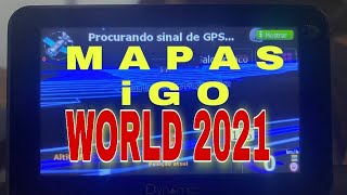 Atualização IGO AMIGO IGO PRIMO GPS IGO 2022WinCeigo maps around the world world gps radar [upl. by Drannek705]